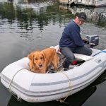 Sooke Salmon Enhancement Society volunteer at the Sooke Harbourside Lions Club annual duck day race